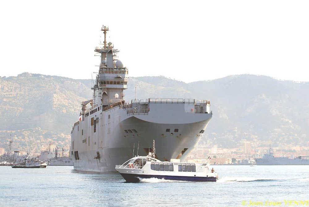 Le Mistral de retour à Toulon après Gavial 08