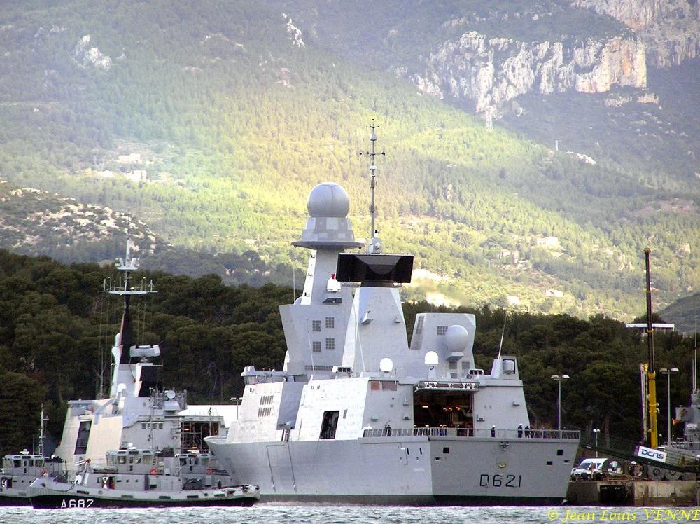 Arrivée à Toulon de la frégate Chevalier Paul