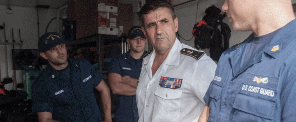 Le Commandant supérieur des Forces armées aux Antilles rencontre les US Coast Guards