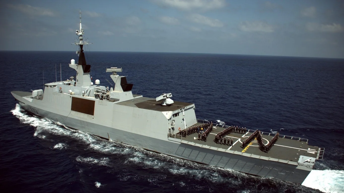 La frégate légère furtive Aconit