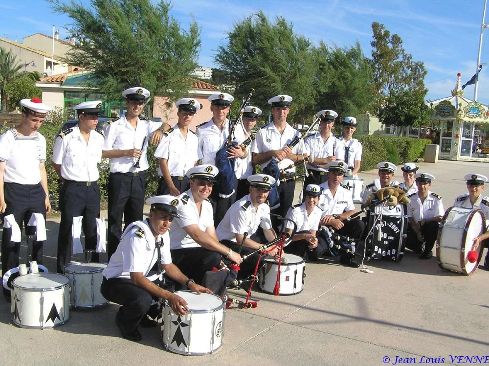 Le bagad du CIN St-Mandrier