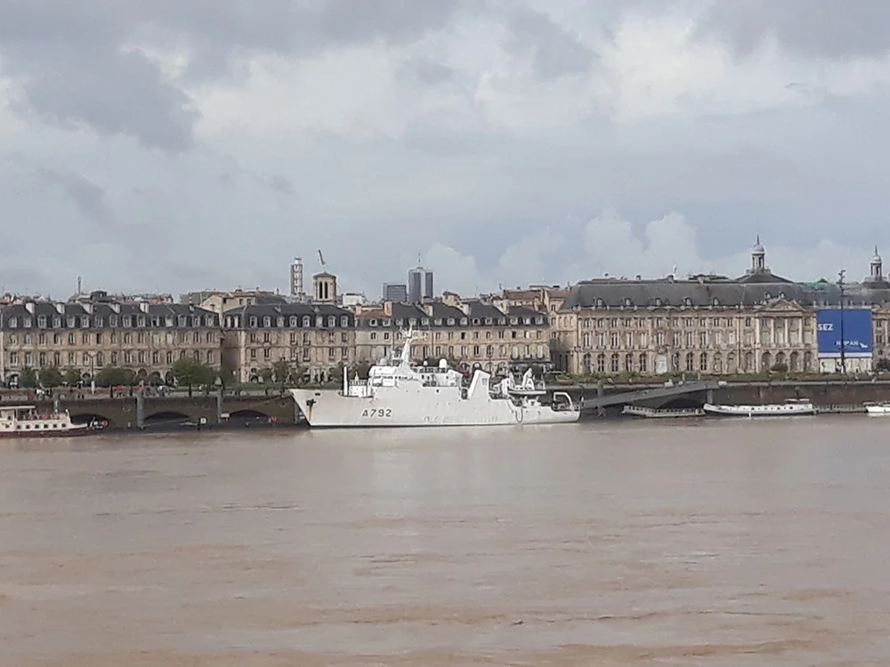 Le Borda en escale à Bordeaux