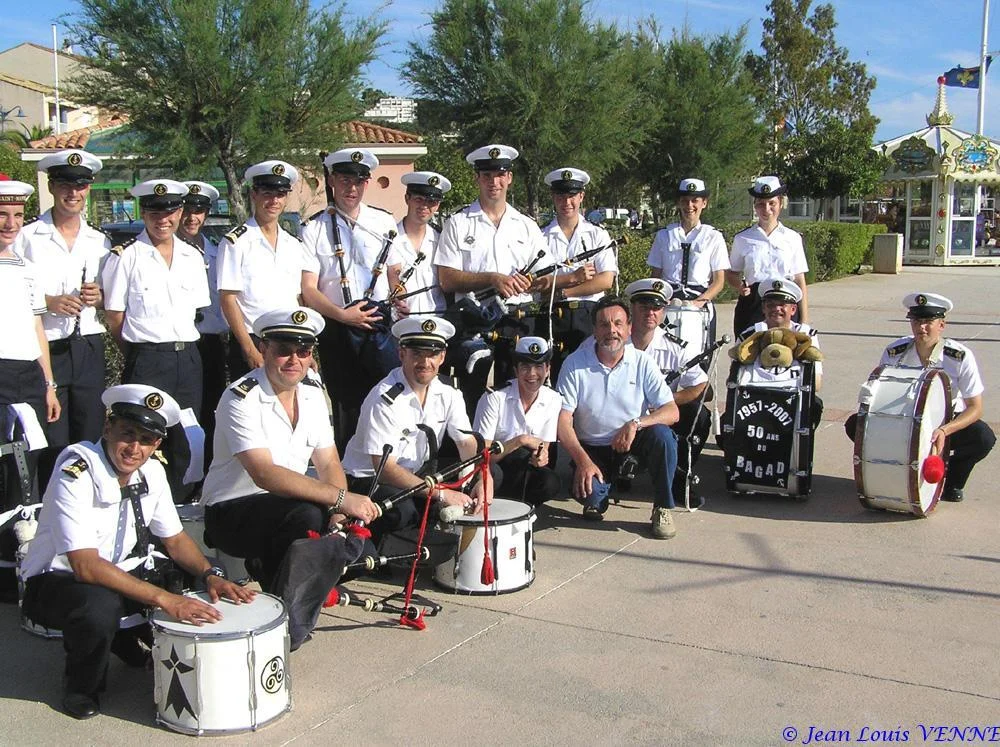 Le bagad du CIN St-Mandrier