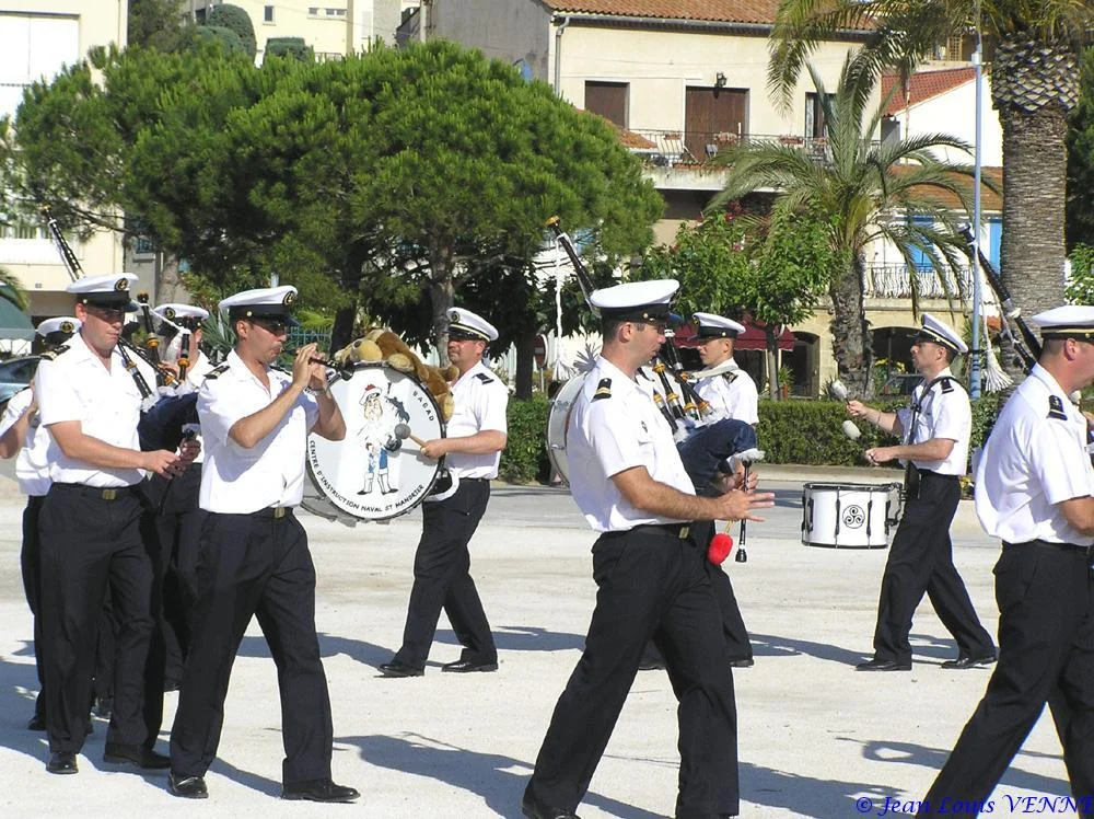 Le bagad du CIN St-Mandrier