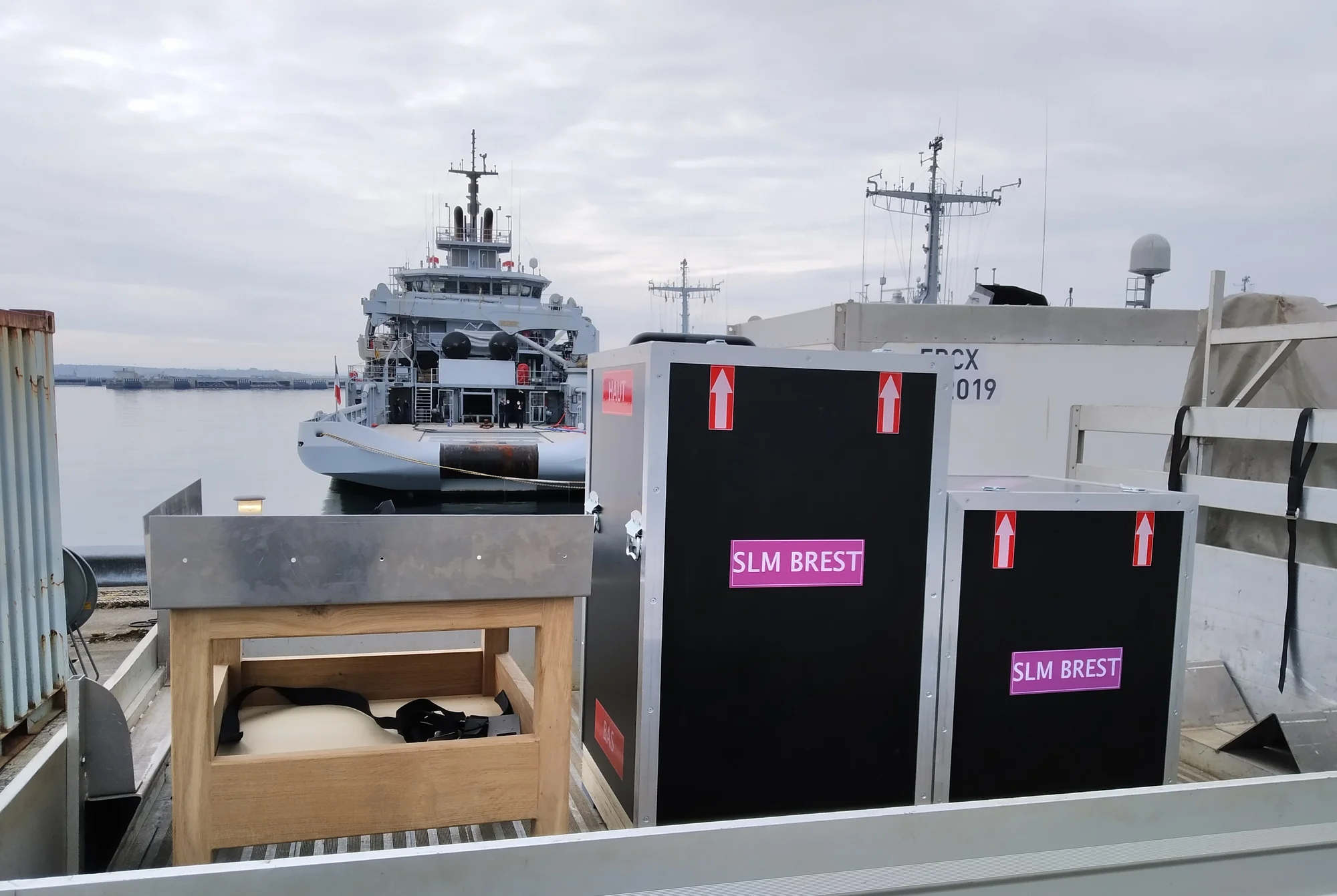 Une imprimante 3D embarquée à bord du BSAM Garonne