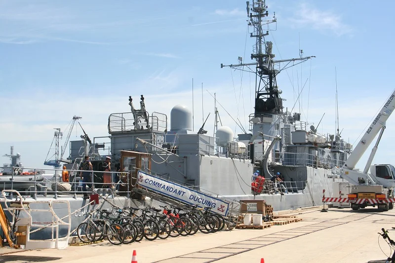 Le patrouilleur de haute-mer Commandant Ducuing