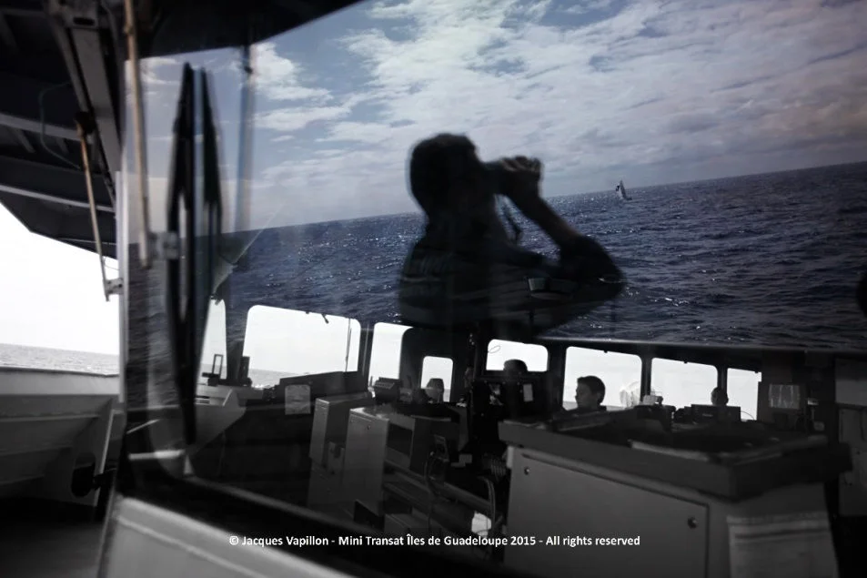 Veille à la passerelle du Flamant