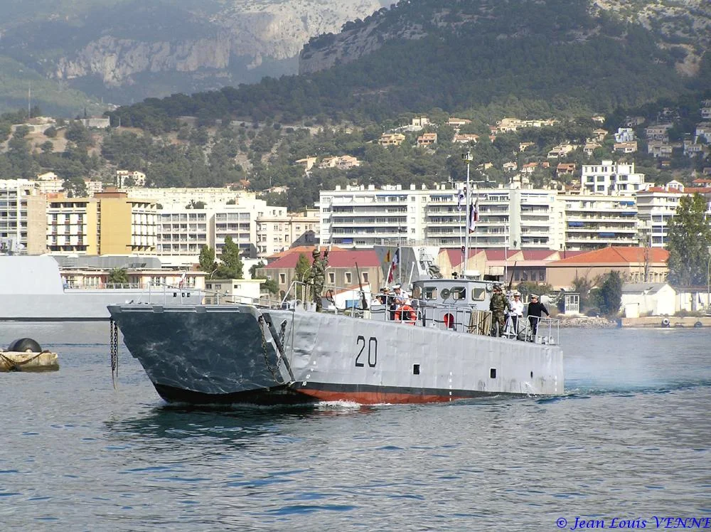 La flottille amphibie de Toulon