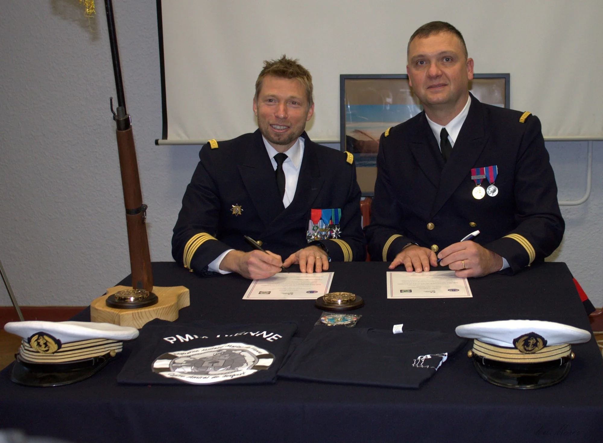 Signature de la charte de parrainage