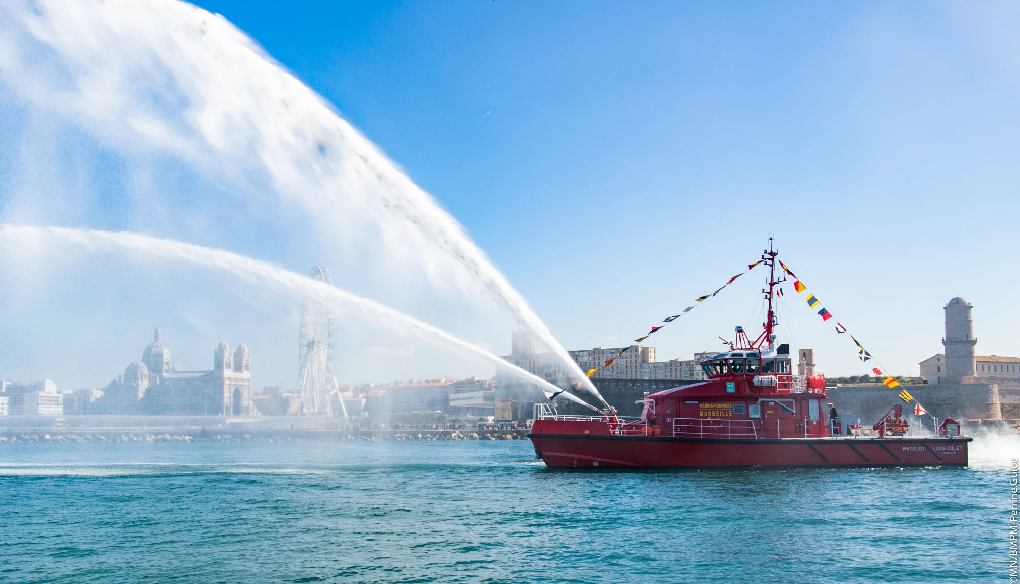 Le bateau-pompe Matelot Louis Colet