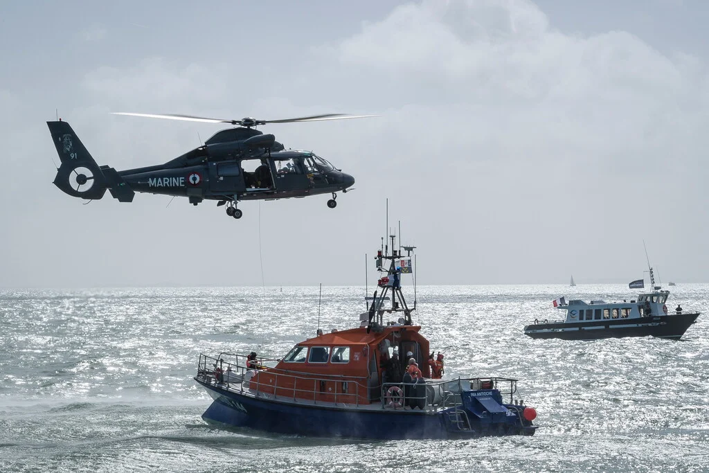 Exercice de sauvetage