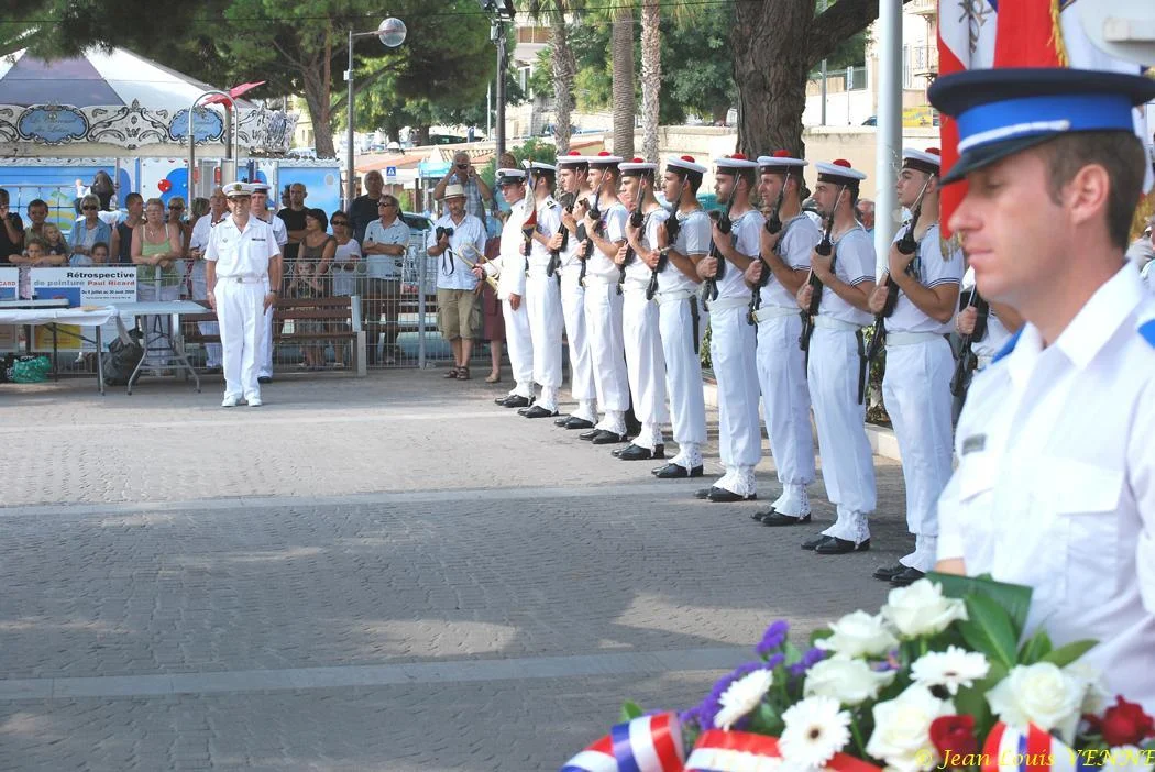 La garde d'honneur du BCR Var