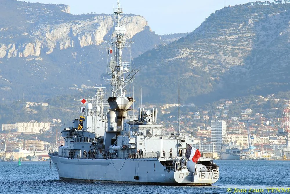 La frégate De Grasse fait escale à Toulon