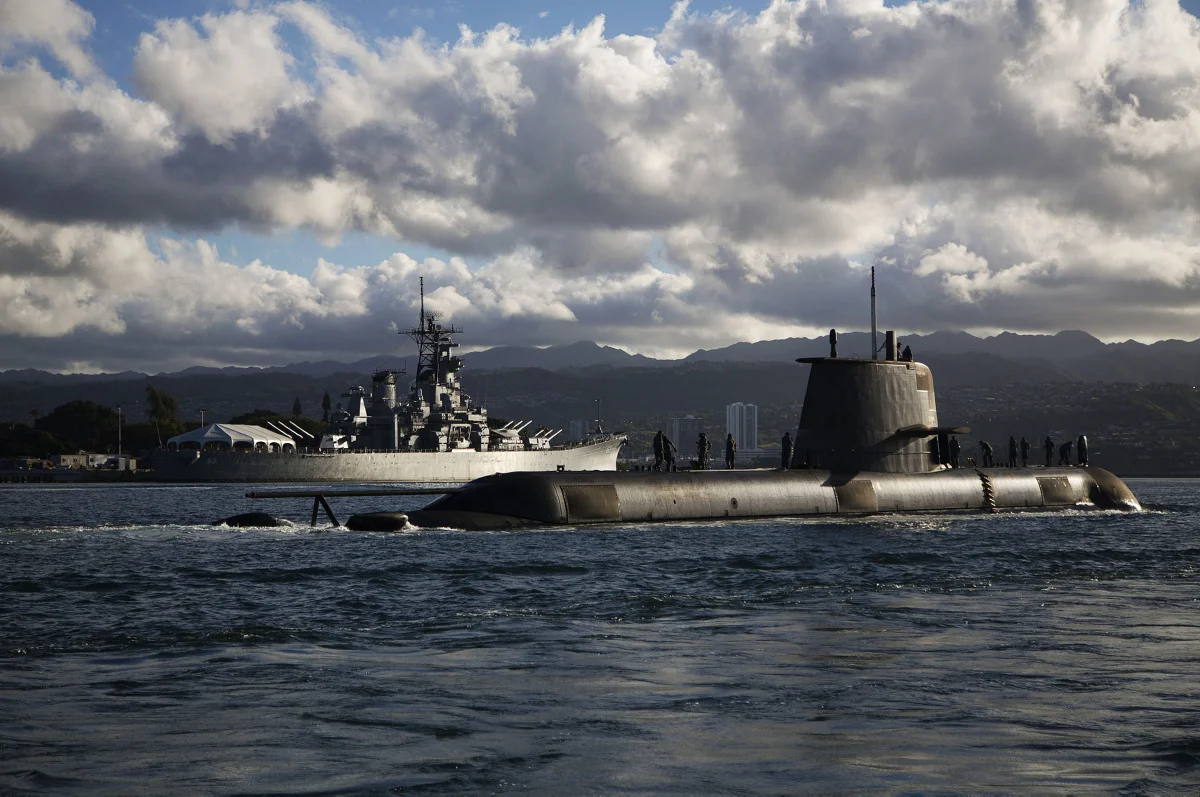 Le sous-marin australien HMAS Sheean