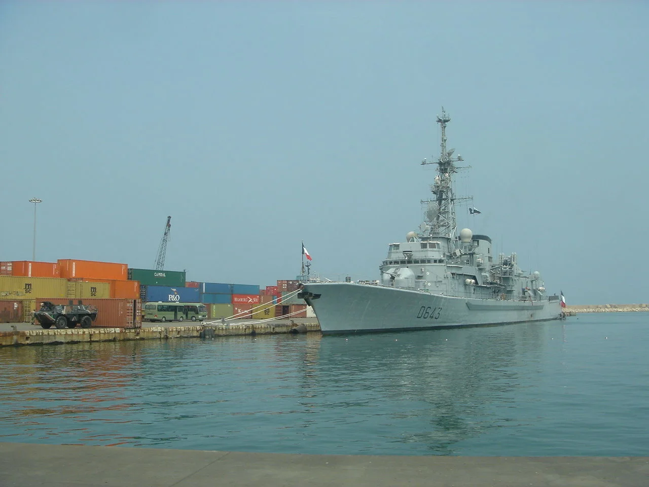 Le Jean de Vienne en escale Ã  Beyrouth