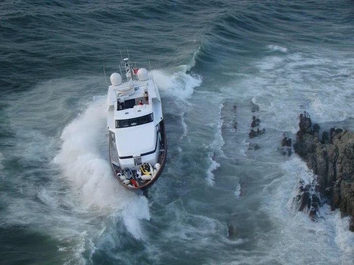 Echouement du Yacht M/Y Pari