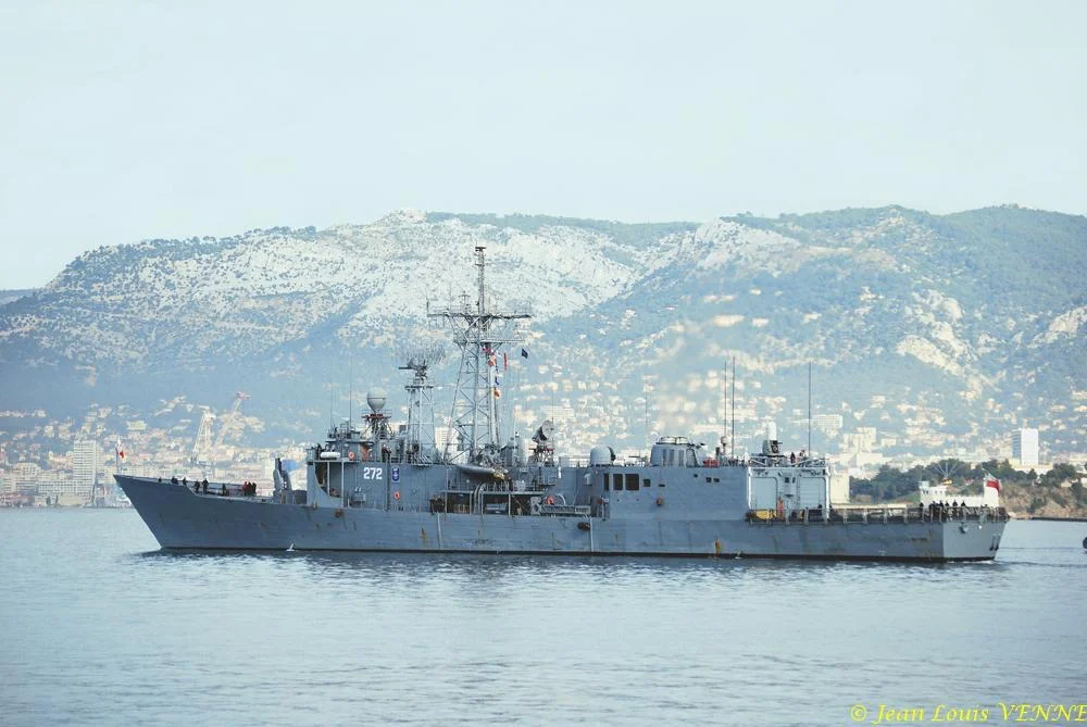 La frégate polonaise GENERAL K. PULASKI