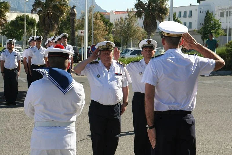 Le vice-amiral d’escadre Louis-Michel Guillaume, commandant la force océanique stratégique