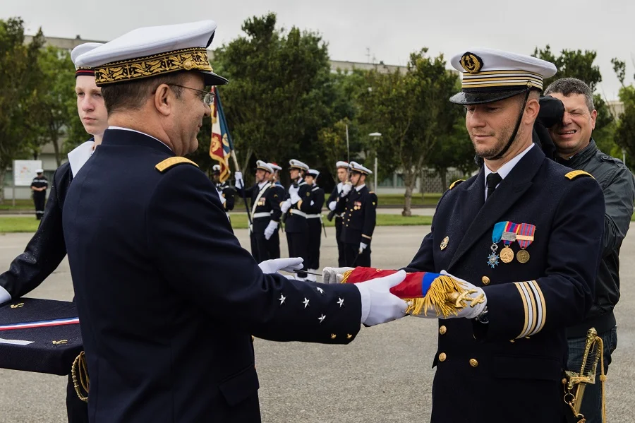 Cérémonie d’inauguration de l’Ecole des mousses à Cherbourg
