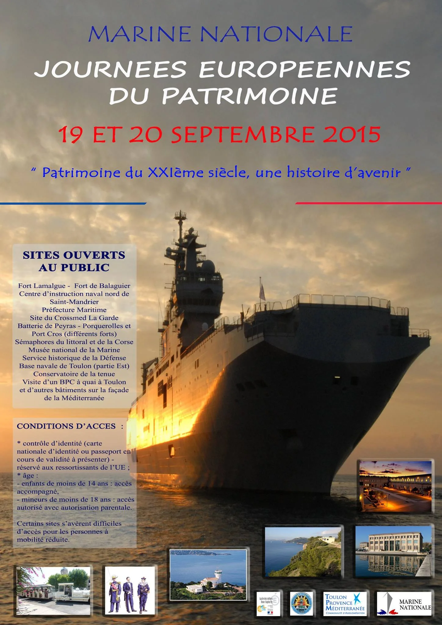 Affiche Journées européennes du Patrimoine 2015