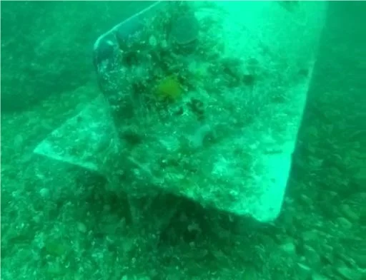 Queue d'une torpille allemande