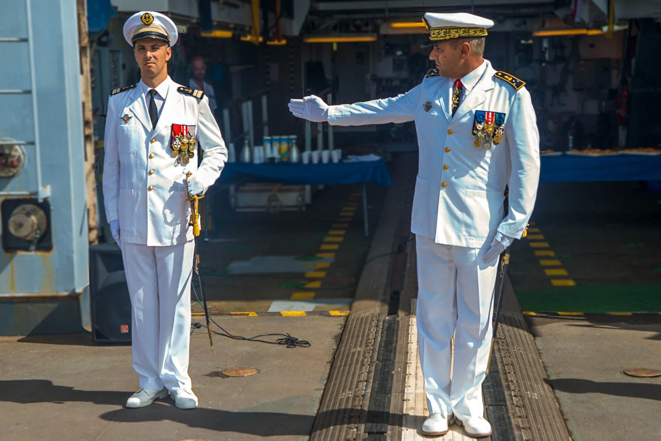 Le capitaine de frégate Gaëtan Gayraud prend le commandement de la frégate Germinal