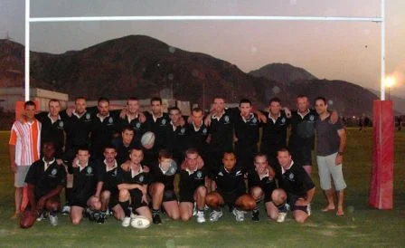 Rencontre sportive en escale