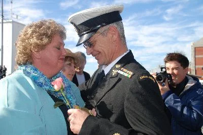 Les familles sont heureuses de retrouver leurs êtres chers