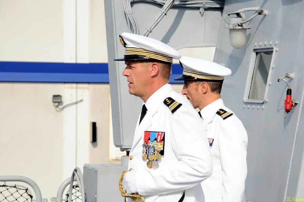 Prise de commandement de la frégate Jean Bart