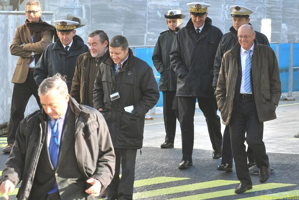 Le CEMM et les invités débarquent