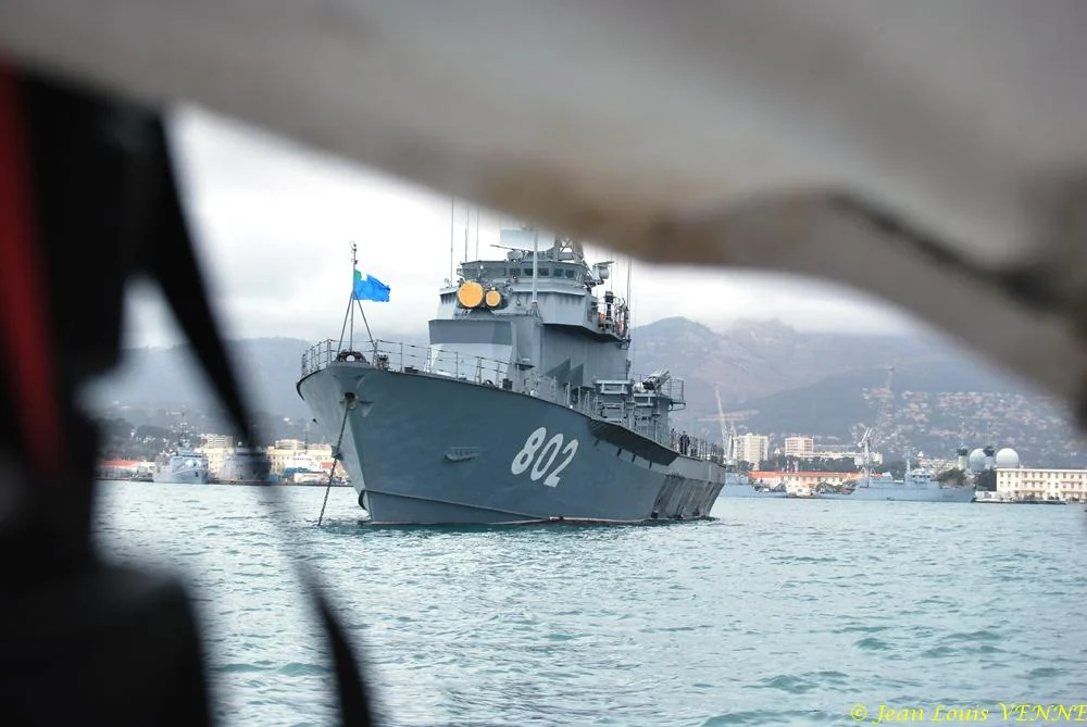 La corvette lance-missiles algérienne Salah Raïs