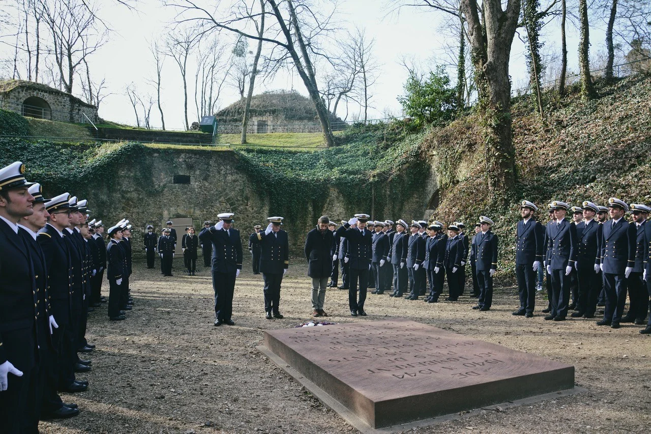 Cérémonie au Mont-Valérien