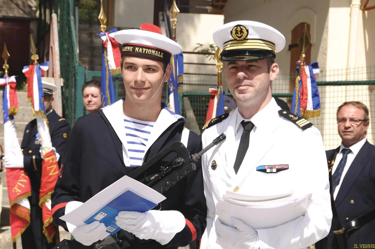 Remise des diplômes aux stagiaires de la Préparation Militaire Marine de LA SEYNE SUR MER