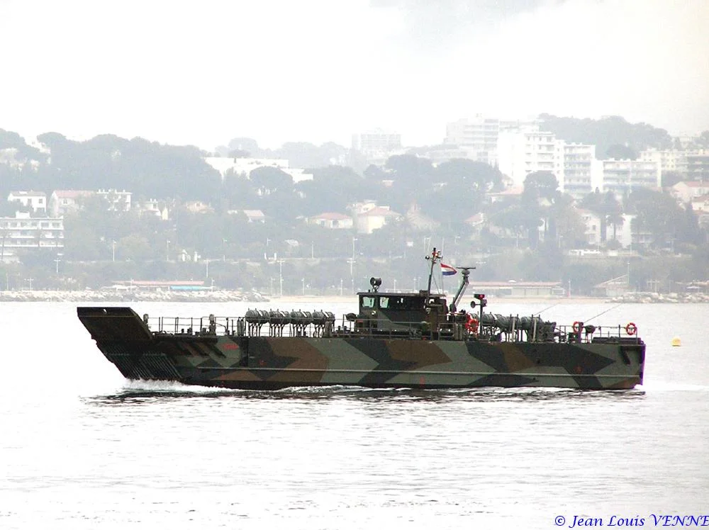 Un des engins de débarquement