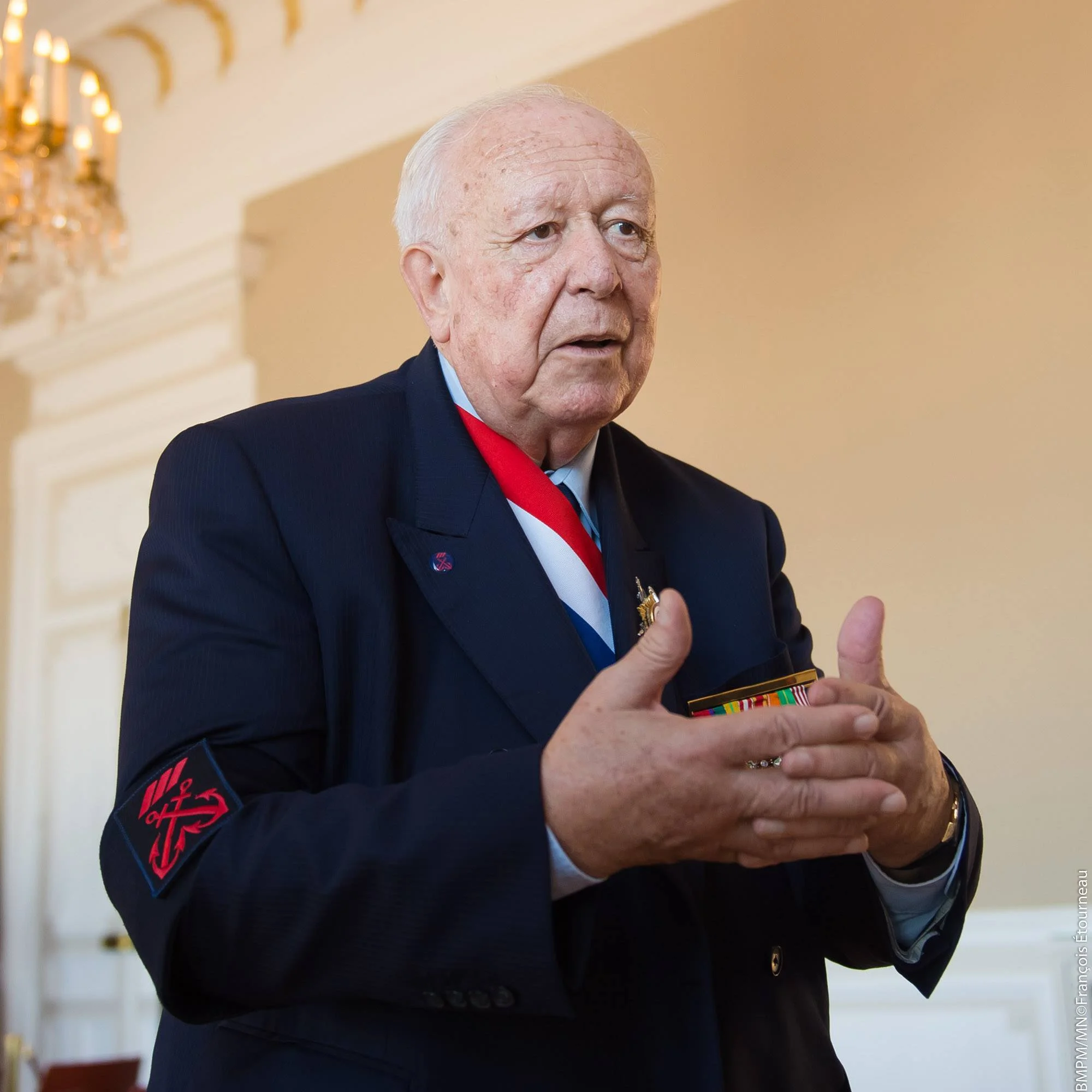 Jean-Claude Gaudin fait Quartier Maître d’honneur de la Marine nationale