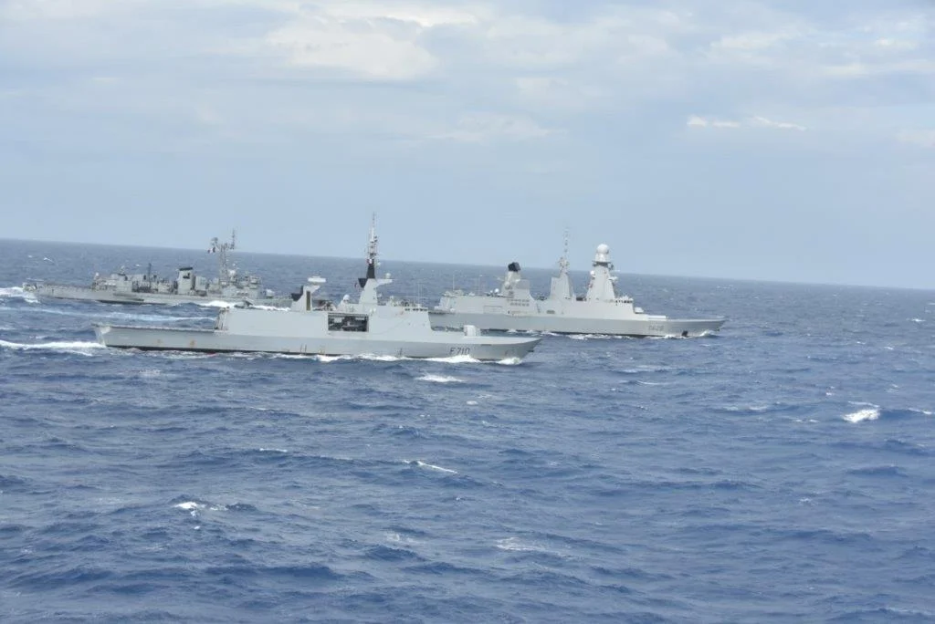 Les frégates La Fayette, Latouche-Tréville et Forbin