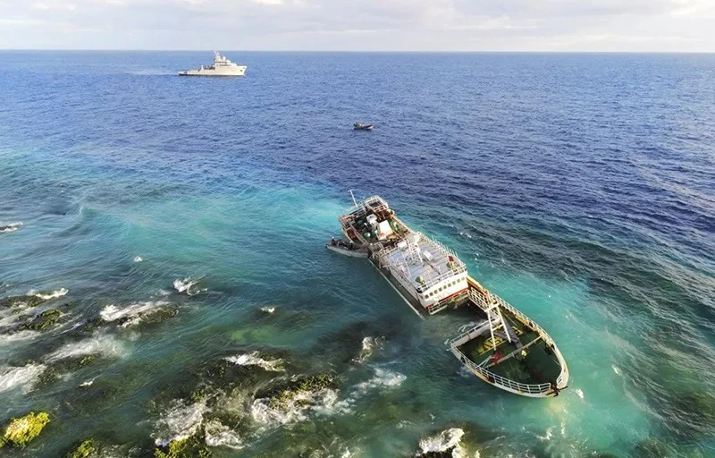 Epave du palangrier Ping Tai Rong 49