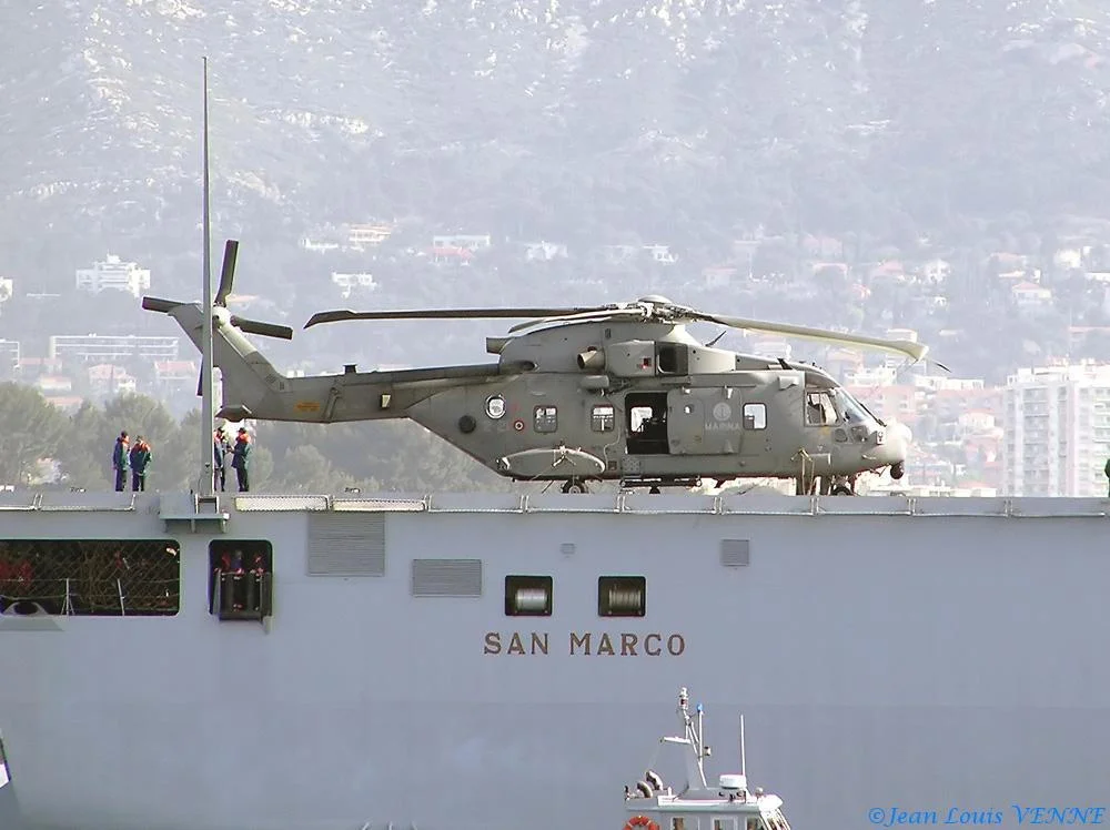 L'appareillage du San Marco