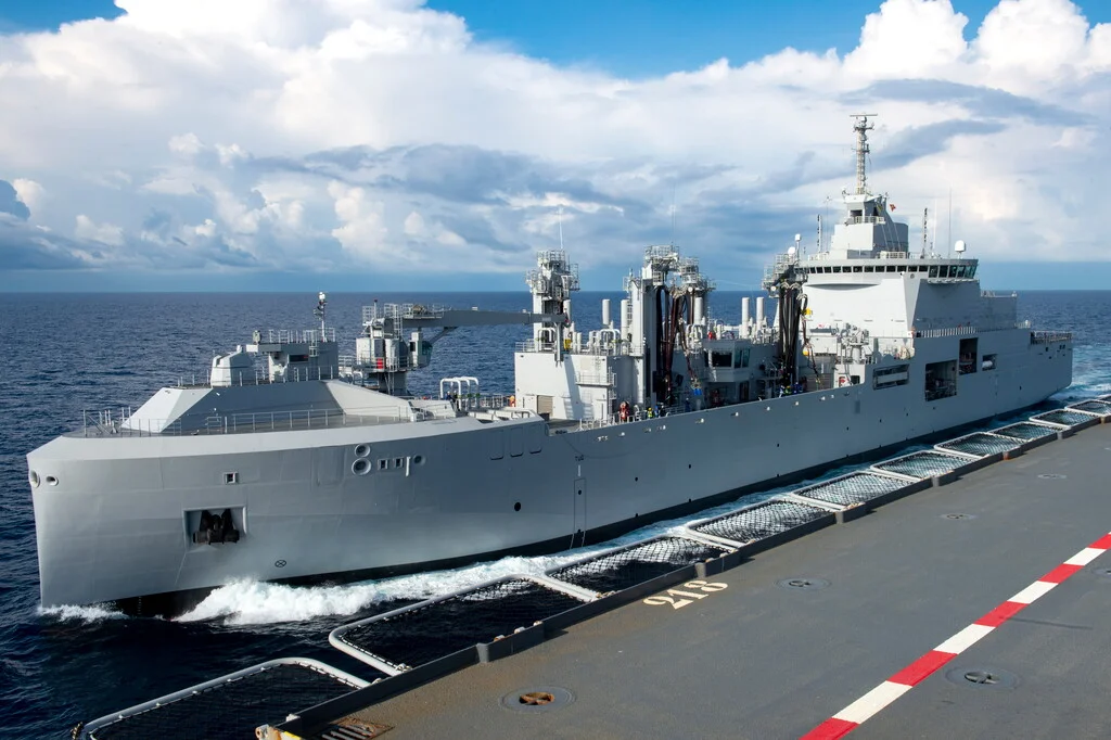 Le bâtiment ravitailleur de force (BRF) Jacques Chevallier