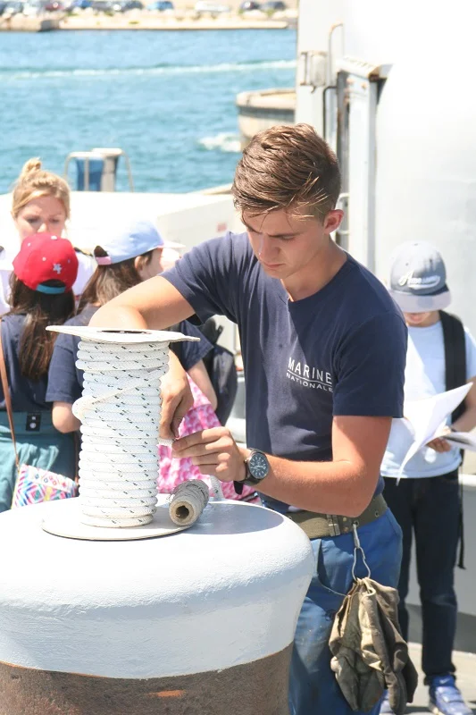 Mise en situation : atelier matelotage