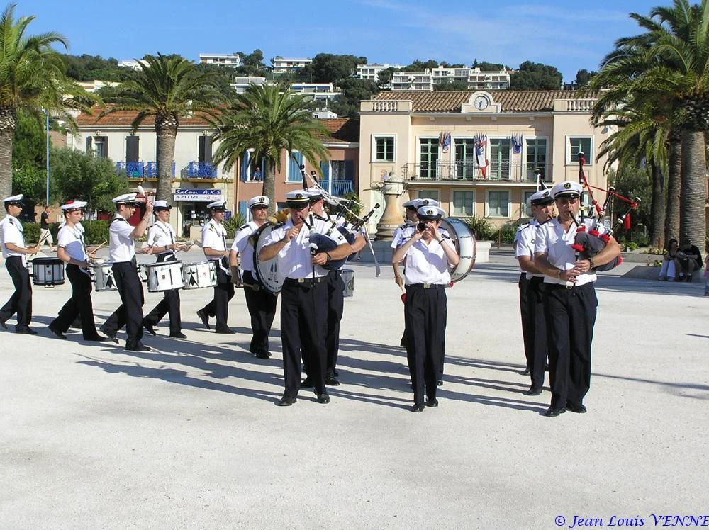 Le bagad du CIN St-Mandrier