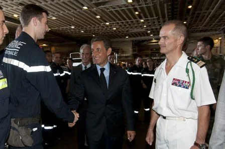 Bain de foule du président de la République