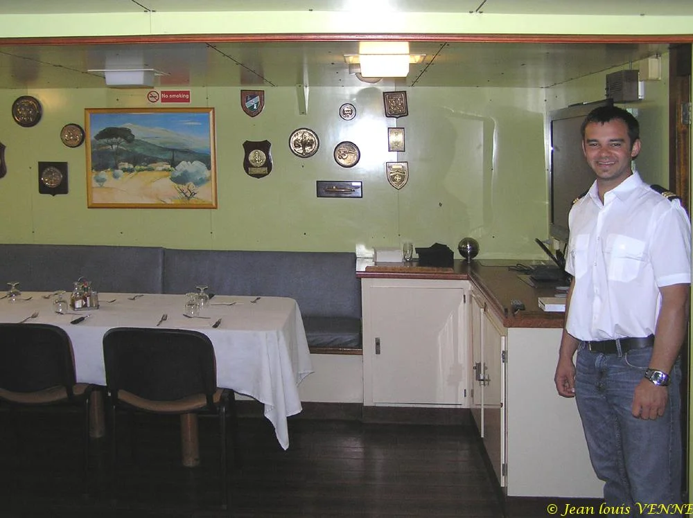 Le carré officiers du BSAD Ailette