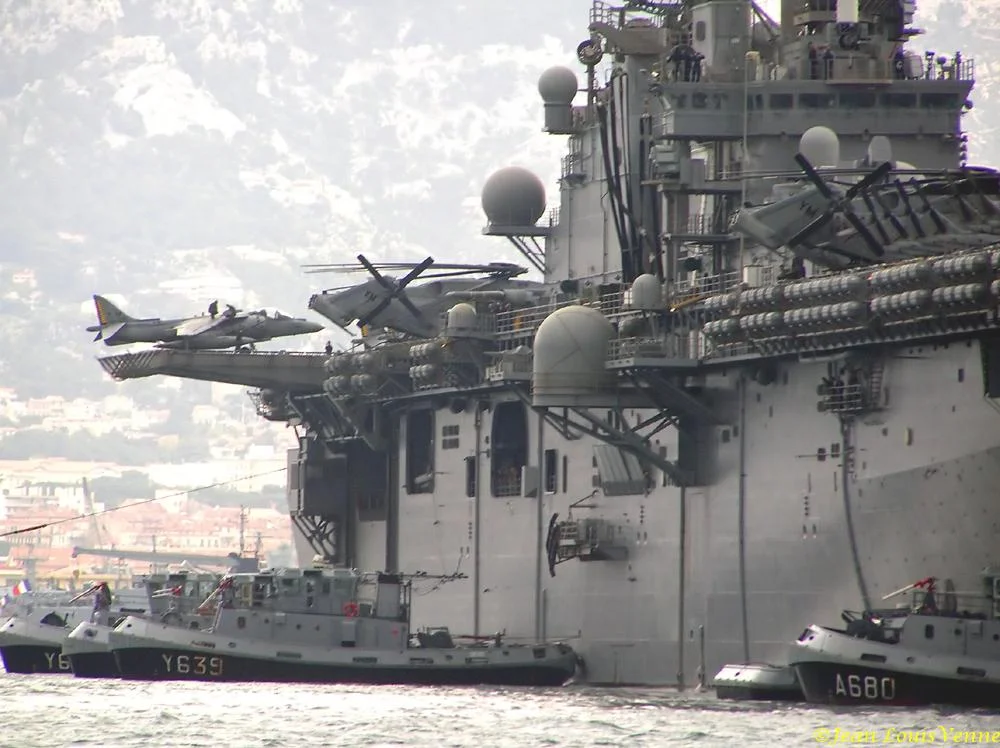 Arrivée de l'Iwo Jima