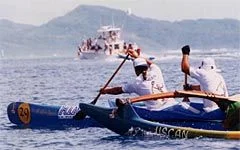Pirogue polynésienne