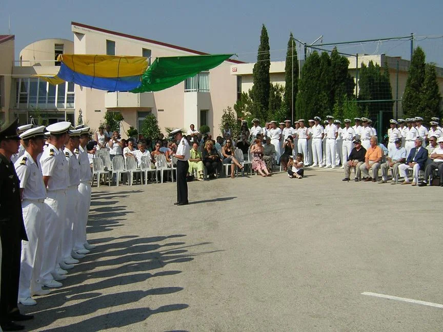 Animation musicale par le bagad du CIN St-Mandrier