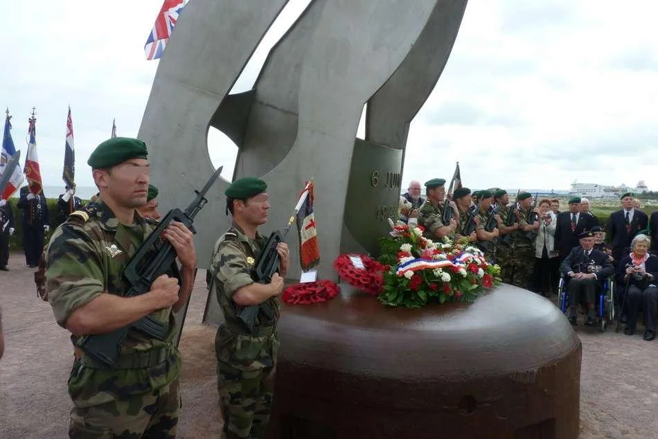 68 ans après, les commandos marine à Ouistreham