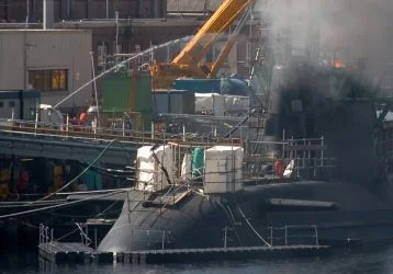 Incendie à bord du sous-marin britannique Astute