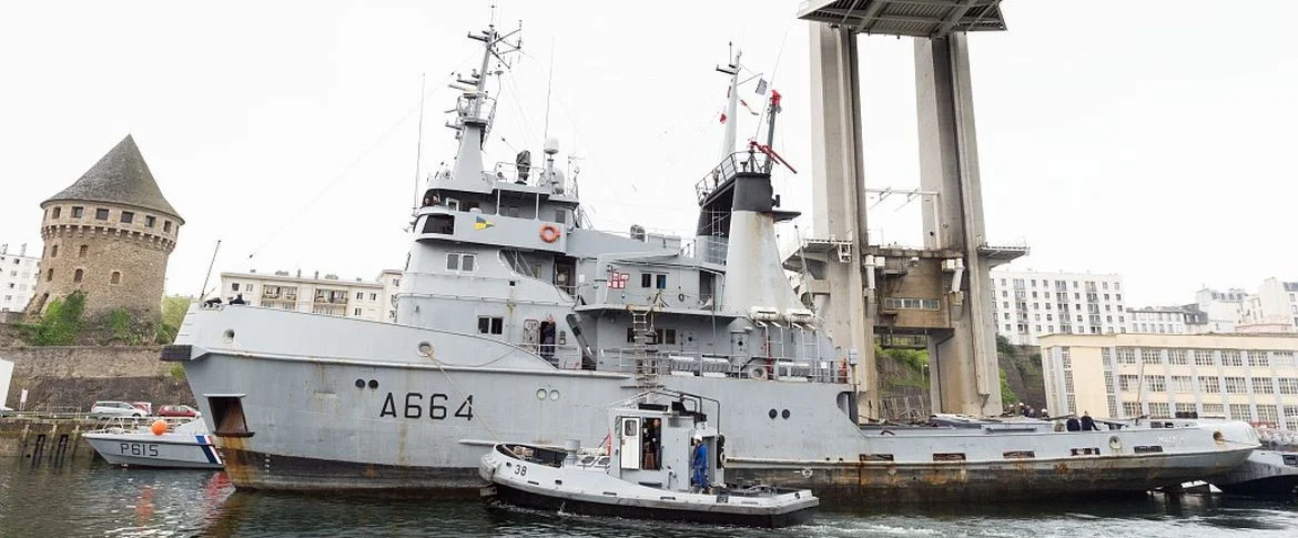 Le remorqueur Malabar en arrêt technique