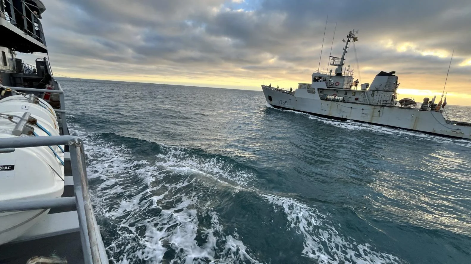 Présentation pour un ravitaillement à la mer